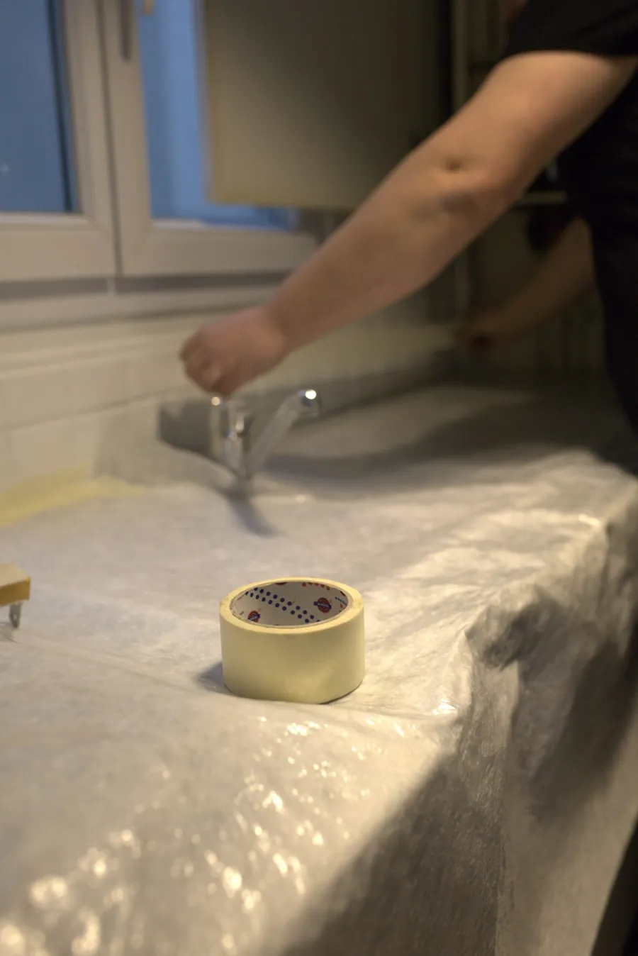 Réfection peinture, 60 m² — Paris 18e